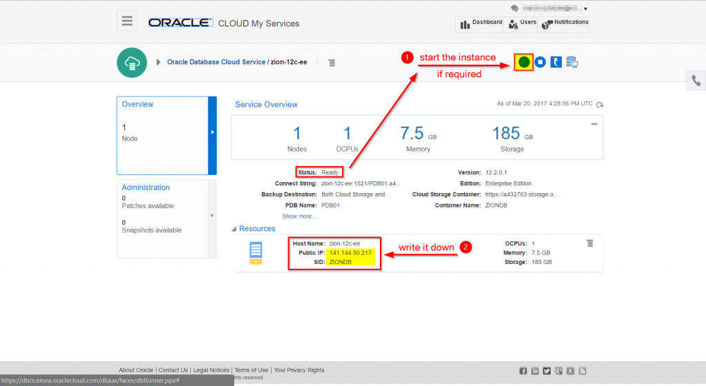 Creating Oracle Database Cloud Service Dbaas Emarcel Creating Oracle Database Cloud Service Dbaas Emarcel