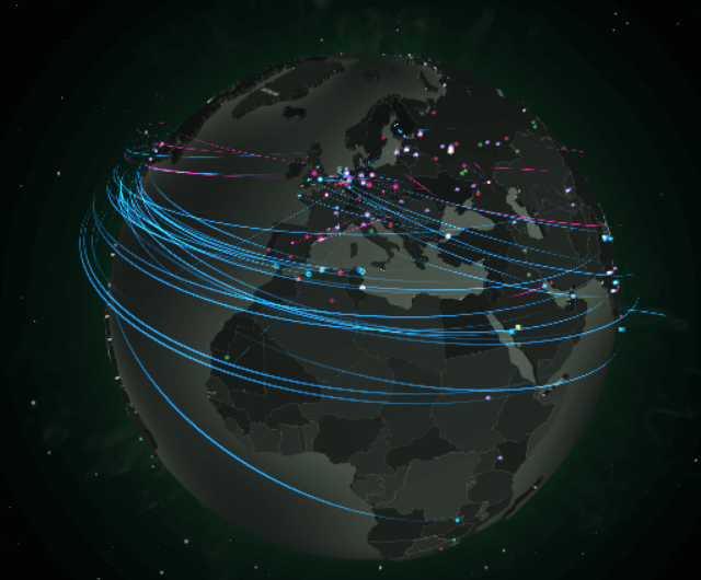 kaspersky cybermap